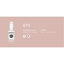 Esmalte Gel Andreia 4 Semanas Nº 271