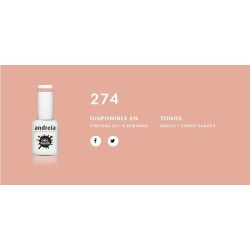 Esmalte Gel Andreia 4 Semanas Nº 274