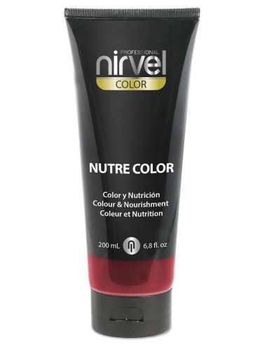 Nirvel Mascarilla Color Rojo 200 ml