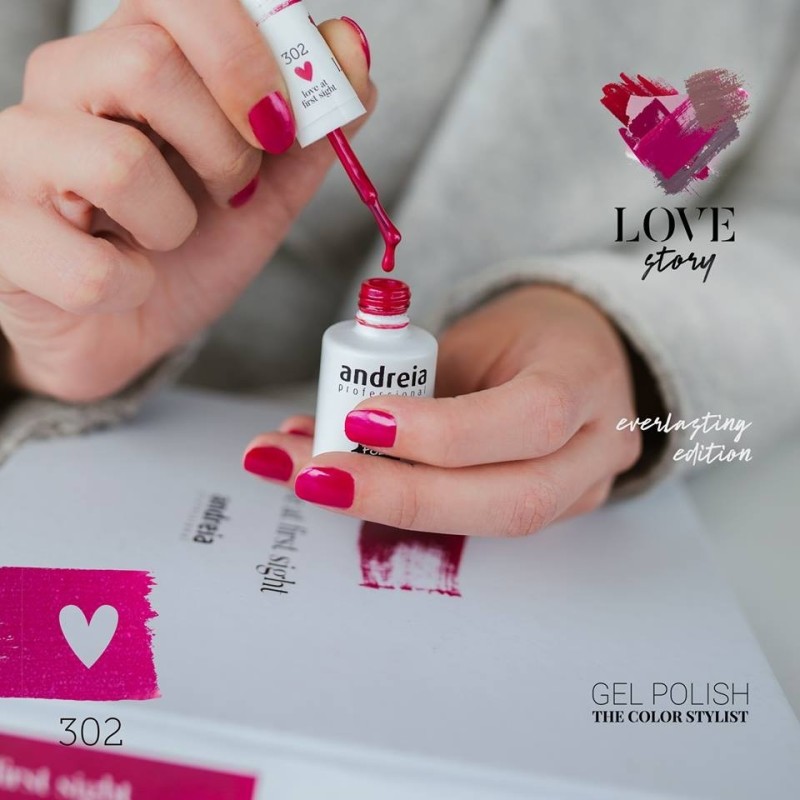 Esmalte Gel Andreia 4 Semanas Love Story 302