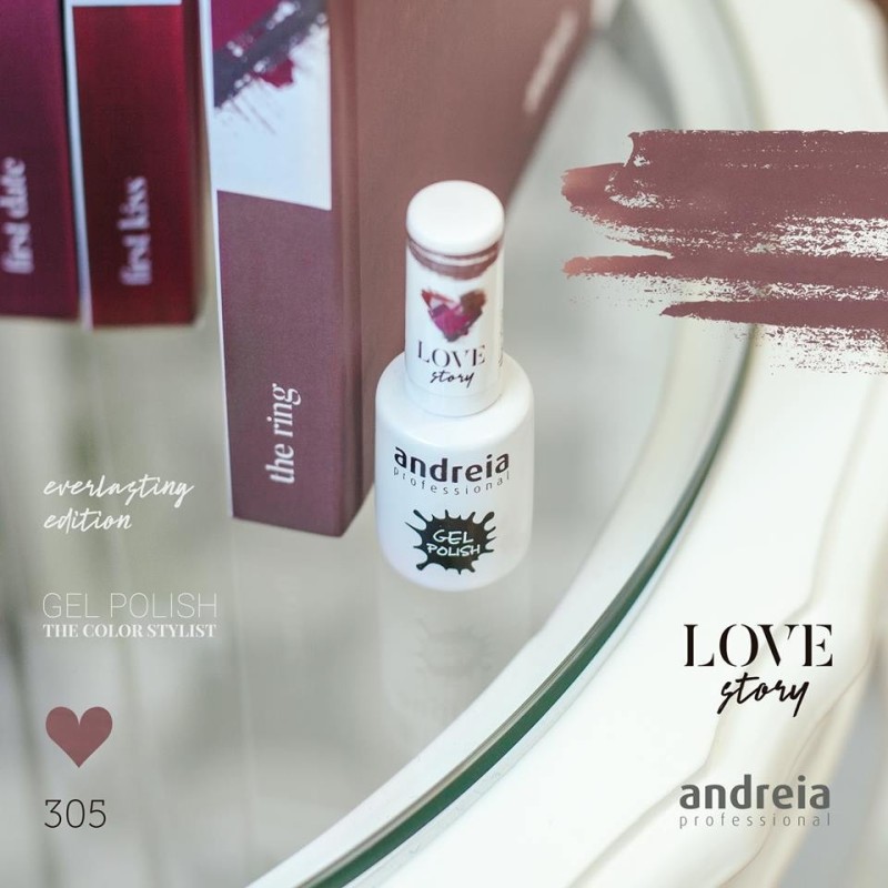 Esmalte Gel Andreia 4 Semanas Love Story 305