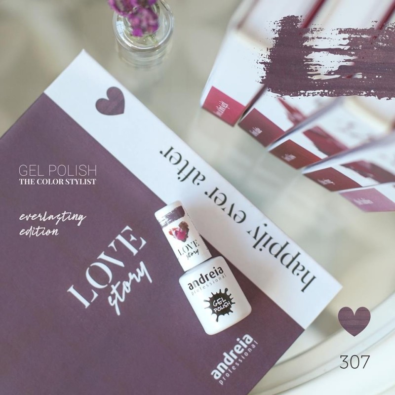 Esmalte Gel Andreia 4 Semanas Love Story 307