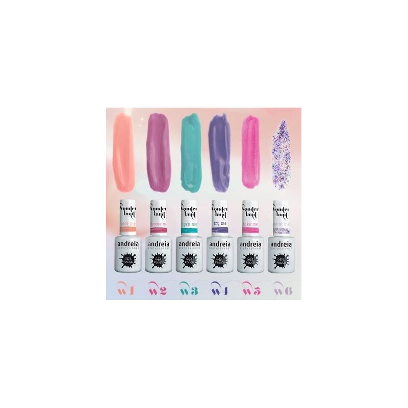 Esmalte Gel Andreia 4 Semanas Wonder Land W2