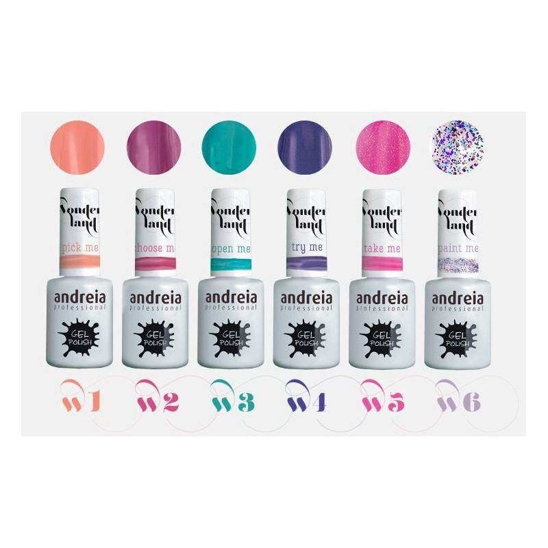 Esmalte Gel Andreia 4 Semanas Wonder Land W5