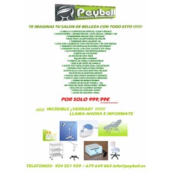 MONTA TU SALON DE ESTETICA POR 999,99Euros