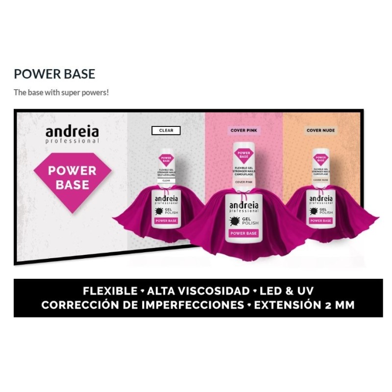 Andreia Base Flexible Cover Nude 10.5ml
