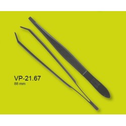 Pinza Depilar Soligen Negra Disna Profesional