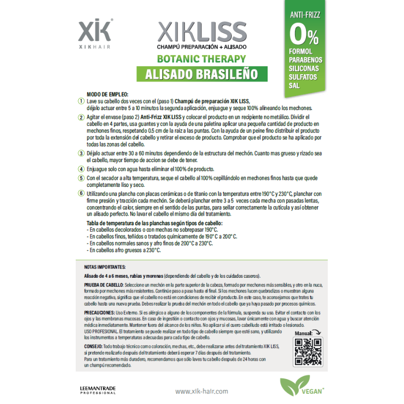 Alisado Brasileño XIKLISS 0%