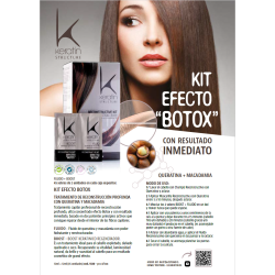 Kit Efecto Botox Keratin Structure 12ml+12ml