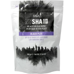 Saga Nysha Color Pro Polvos Decolorantes Negro Plex 500 g