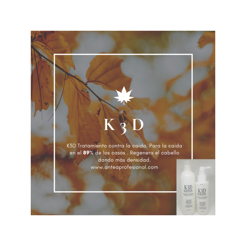 K3D KERAXIN hair loss treatment Pack Regenerador K3D 250ml+150ml