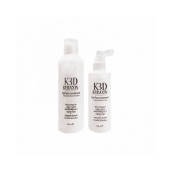 K3D KERAXIN hair loss treatment Pack Regenerador K3D 250ml+150ml