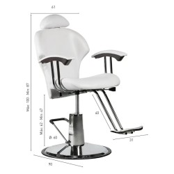 Sillon Peybell Estetica Reclinable, Blanca o Negra