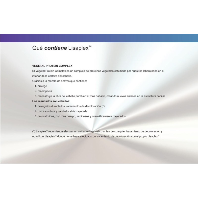 Lisaplex Profesional Kit Salon Intro 125ml