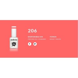 Esmalte Gel Andreia 4 Semanas Nº 206