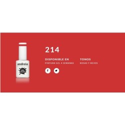 Esmalte Gel Andreia 4 Semanas Nº 214
