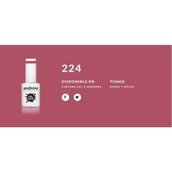 Esmalte Gel Andreia 4 Semanas Nº 224